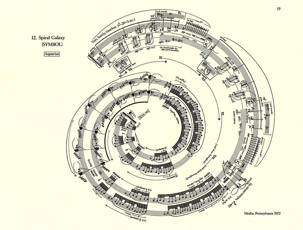 George Crumb, Spiral Galaxy (1972)