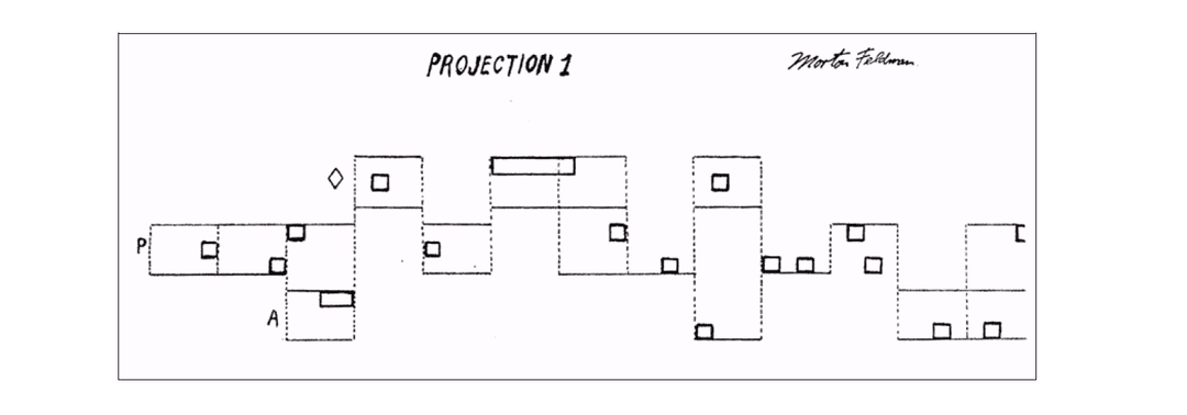 Morton Feldman, Projection 1 (1950)